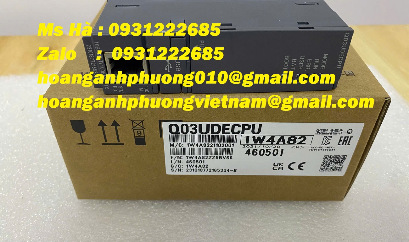 PLC mitsubishi Q03UDECPU - cung cấp sản phẩm điện công nghiệp